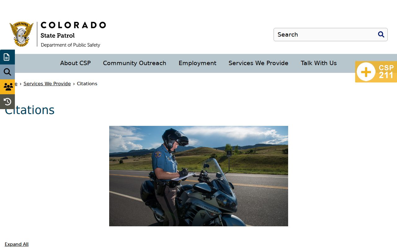 Crowley County traffic court records and Colorado State Patrol citation information